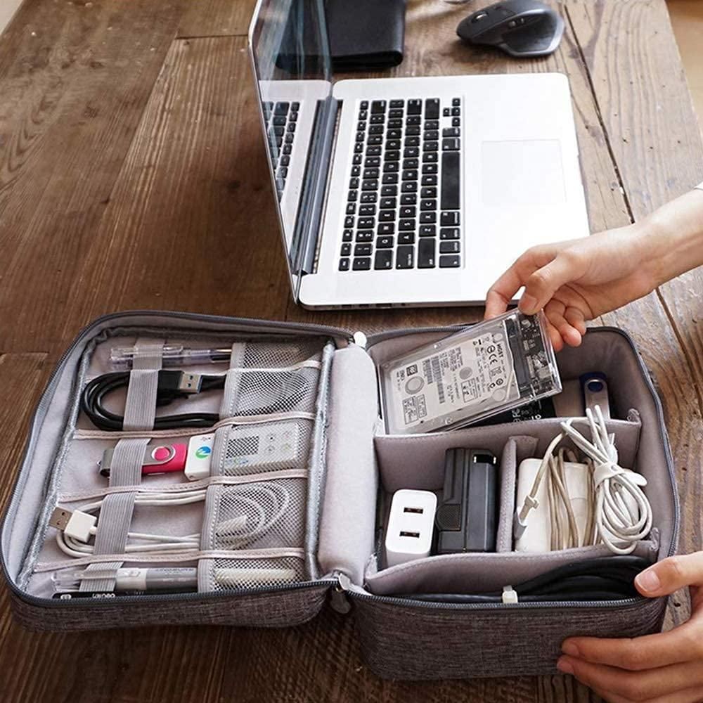 Universal Carry Travel Gadget Bag for Cables