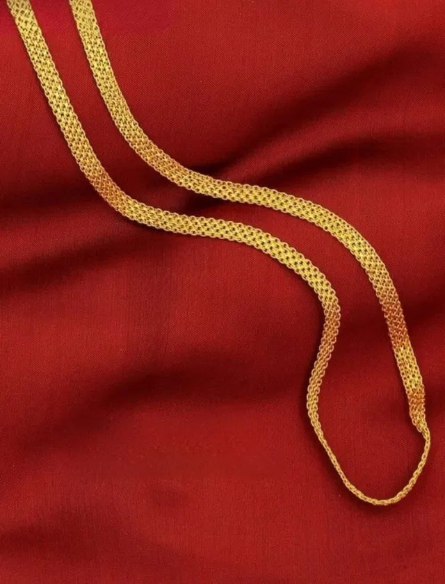 Artificial gold chain