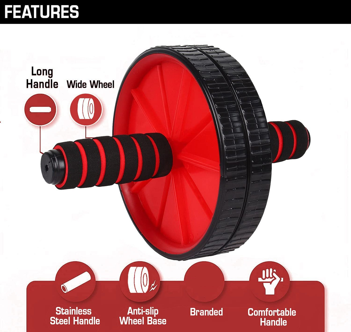Premium Abs Roller for Men & Women